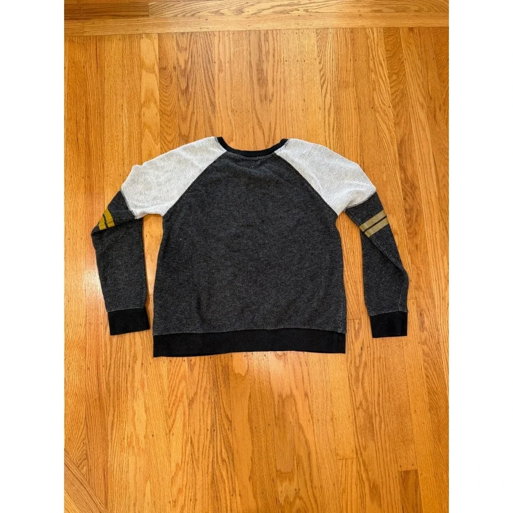 Minnie Mouse Gray Crewneck‎ Sweatshirt Girls Size 28 Disney Pullover